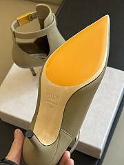 	 Colestore Jimmy Choo Nell Grey Boots 8.5cm - 3
