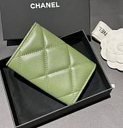Colestore Chanel 19 Wallet Green  - 2