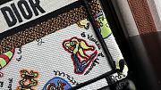 	 Colestore White Multicolor Dragon Zodiac Embroidery 26.5X21X14 - 2