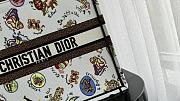 	 Colestore White Multicolor Dragon Zodiac Embroidery 42X35X18 - 4