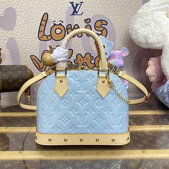 	 Colestore Louis Vuitton Alma BB Vernis M24062 Size 23.5 x 17.5 x 11.5