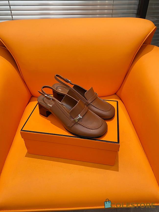 	 Colestore Hermes Infinie 50 Pump Brown - 1
