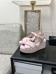 Colestore Chanel Sandals Velvet Pink - 2