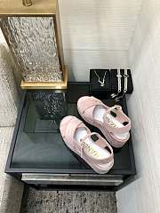 Colestore Chanel Sandals Velvet Pink - 6
