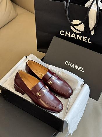 Colestore Chanel Red Loafer Women 