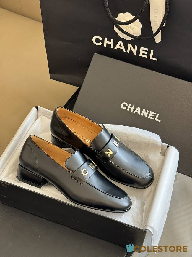 	 Colestore Chanel Black Loafer Women - 1