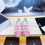 	 Colestore Chanel Logo Fabric Pink Size 34-41 - 1