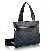 LOUIS VUITTON Thomas Damier Graphite Canvas Messenger - 1