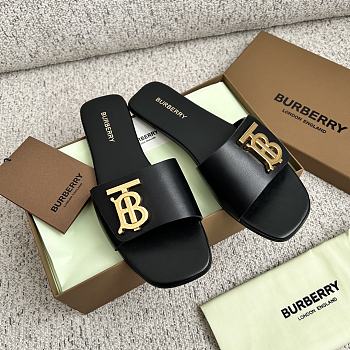 Colestore Burberry Slipper Black Size 35-40