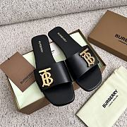 Colestore Burberry Slipper Black Size 35-40 - 4
