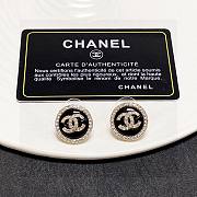 Colestore Chanel Earrings Black  - 4