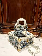 	 Colestore Lady Dior Blue Size 12 x 10.2 x 5 cm - 1