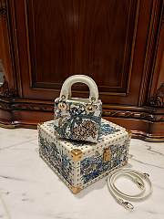	 Colestore Lady Dior Blue Size 12 x 10.2 x 5 cm - 5