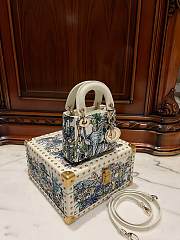 	 Colestore Lady Dior Blue Size 12 x 10.2 x 5 cm - 3