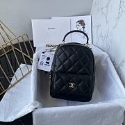 Colestore Chanel Black Backpack Size 18×13×9cm - 1