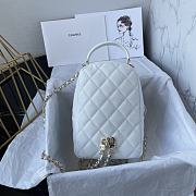 	 Colestore Chanel Backpack Black Size 18×13×9cm - 5