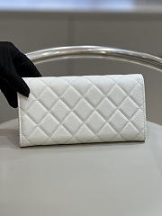 Colestore Chanel 23A Wallet White 19-3-10cm - 3