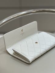 Colestore Chanel 23A Wallet White 19-3-10cm - 4