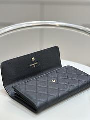 	 Colestore Chanel 23A Wallet Black 19-3-10cm - 4