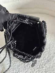 Colestore Chanel Mini 22bag 24P So Black Size 20-19-6cm - 4