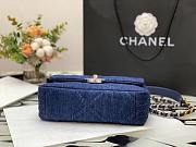 Colestore Chanel 19 Denim Silver Hardware Size 26cm - 2