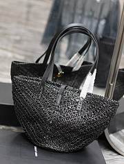 Colestore YSL Panier Tote Bag Medium Black Size 38×20×21cm - 2