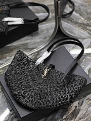 Colestore YSL Panier Tote Bag Medium Black Size 38×20×21cm - 4