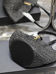 Colestore YSL Panier Tote Bag Medium Black Size 38×20×21cm - 5