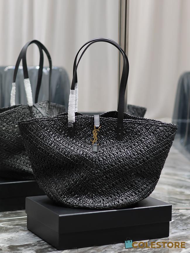 	 Colestore YSL Panier Tote Bag Large Black Size 44×20×21cm - 1