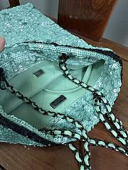 Colestore Sequins & Black Metal Green & Black 39 × 30 × 2 cm - 3