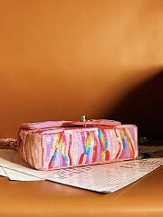 Colestore Chanel Multi Color Sequin Bag Size 12×20×6 cm - 5