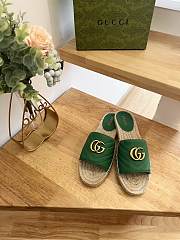 	 Colestore Gucci Slipper Green - 2