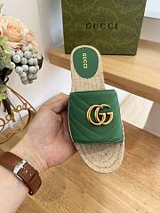 	 Colestore Gucci Slipper Green - 3
