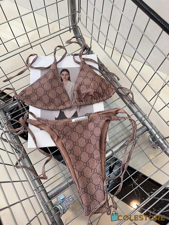 Colestore Gucci Swimming Brown - 1