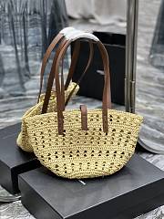 	 Colestore YSL Panier Tote Bag Medium Beige Size 44×20×21cm - 5