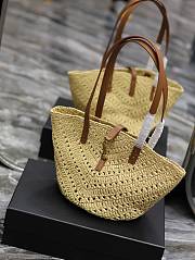 	 Colestore YSL Panier Tote Bag Medium Beige Size 38×20×21cm - 2
