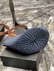 	 Colestore YSL Panier Tote Bag Medium Blue Size 44×20×21cm - 4