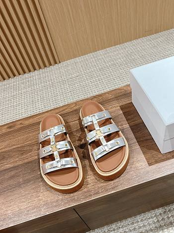 Colestore Celine Slipper Silver Size 35-40