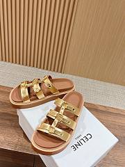 	 Colestore Celine Slipper Gold Size 35-40 - 4