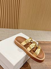 	 Colestore Celine Slipper Gold Size 35-40 - 3