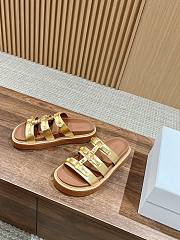 	 Colestore Celine Slipper Gold Size 35-40 - 2