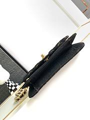 	 Colestore Chanel 23s Denim Flap Small Size Black Size 19x13x5cm - 5