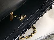 	 Colestore Chanel Black Sequin Bag Size 20cm - 3