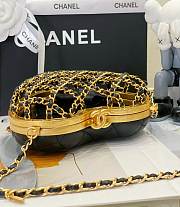 Colestore Chanel 23S Gold Cage Heart 12x11x3cm - 2