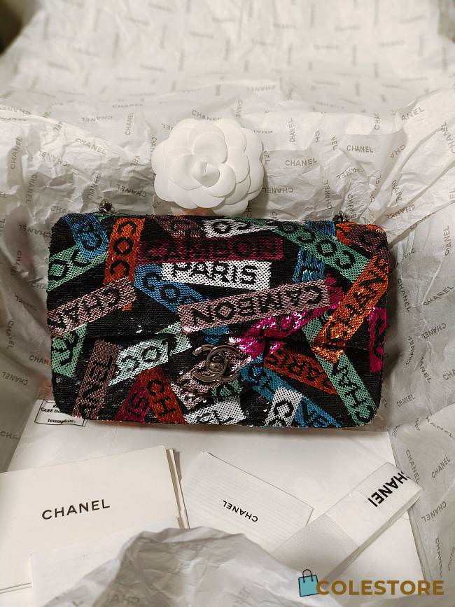 Chanel Sequins & Ruthenium-Finish Metal Multicolour - 1