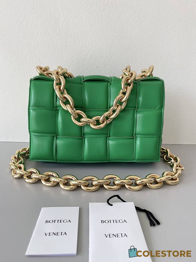 Colestore Bottega Veneta Padded Handbag 26*18*6cm  - 1