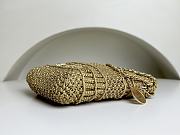 Chanel Mini 22 Bag Gold Macrame Calfskin Gold Hardware - 3