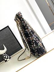 	 Colestore Chanel Tote Bag Tweed Black - 2