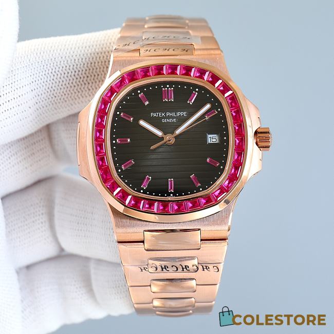 Colestore Patek Philippe Watch Gold Ruby  - 1