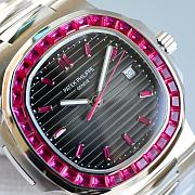 	 Colestore Patek Philippe Watch Silver Ruby - 4